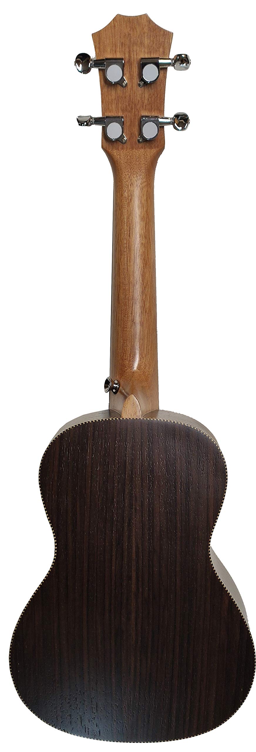 UKAM mod.AM-MG200 - Ukulele da concerto, con accordatore a pinza, capotasto speciale per ukulele, custodia imbottita con tracolla, set di corde extra, tracolla regolabile e plettri.