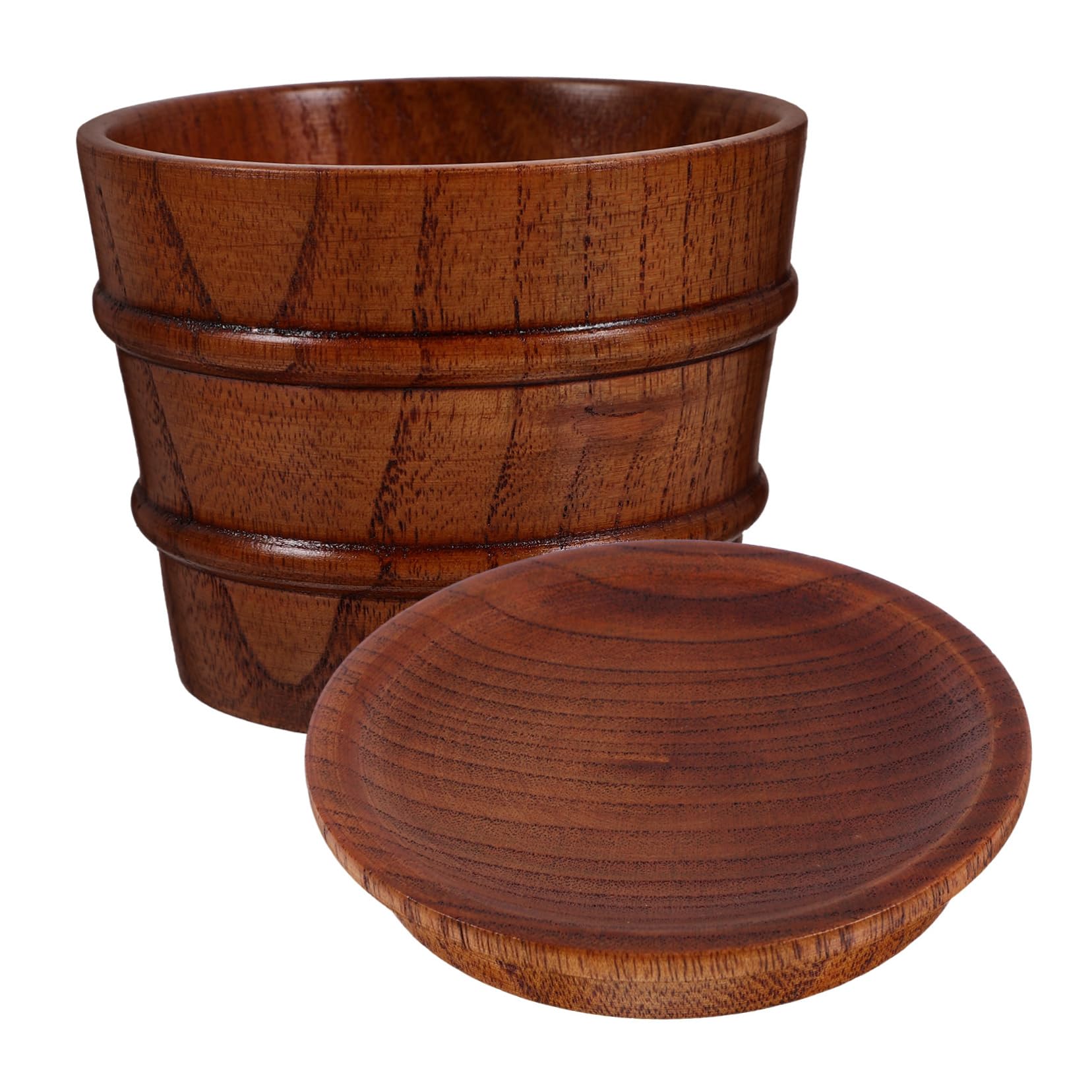 OUNONA 4stücke Holzbecher Mit Deckel Eleganter Trinkbecher Für Kaffee Tee Und Bier Handgefertigte Holztasse Für Stilvolle Anlässe Vielseitige Verwendung Küche Und Bar