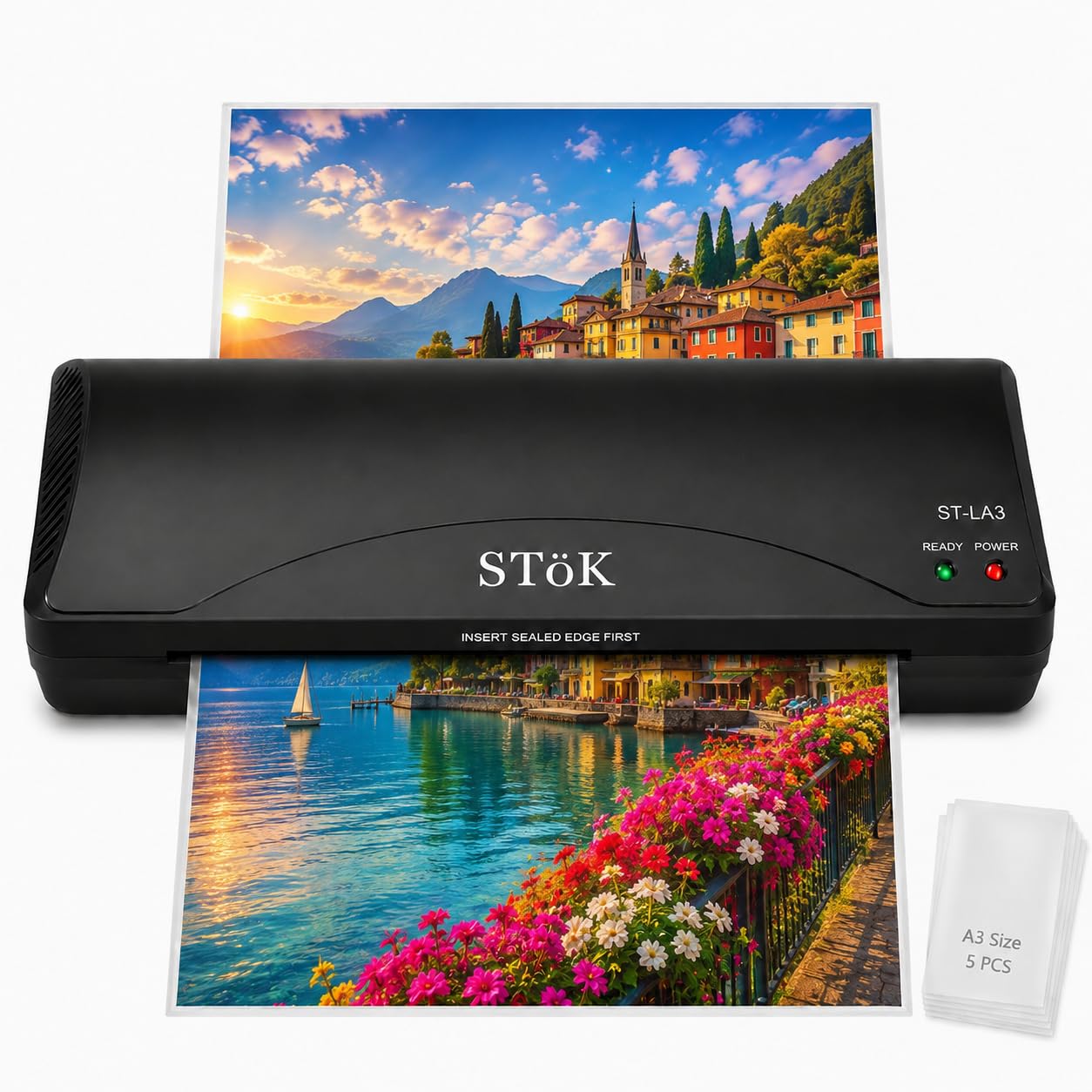 STöK L11A A4 Heavy-Duty Lamination Machine | 2 Roller System for a Professional Finish at Home, Office & School | Fits Upto 9 Inch Wide Pages (1 Year Warranty) — Amazon image 10