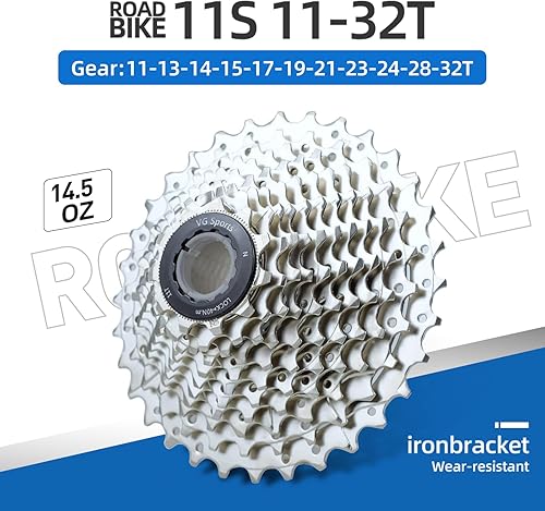 Miniatura 6 de VG SPORTS 11 Speed Cassette 11-28T11-32T11-34T11-36T11-40T11-42T11-46T11-50T Bicycle Cassette Fit for Mountain BikeRoad Bike Cassette Compatible