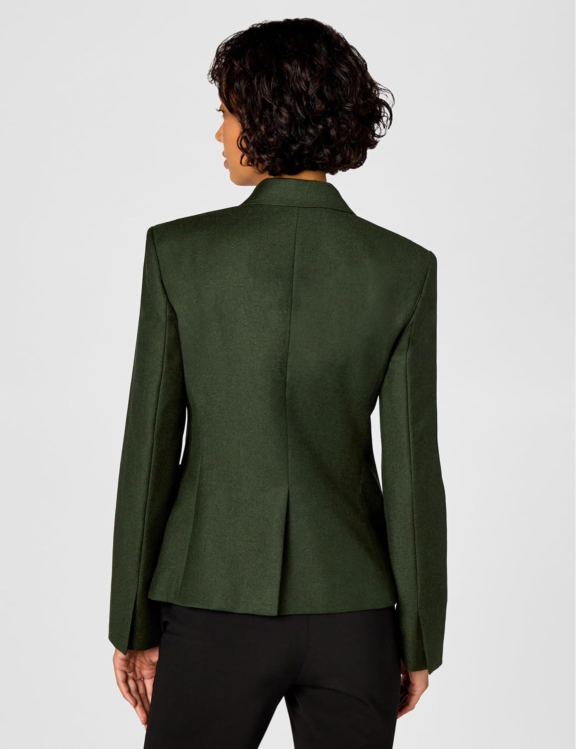 Theory womens Flannel Long Sleeve Military Jacket - Image 3