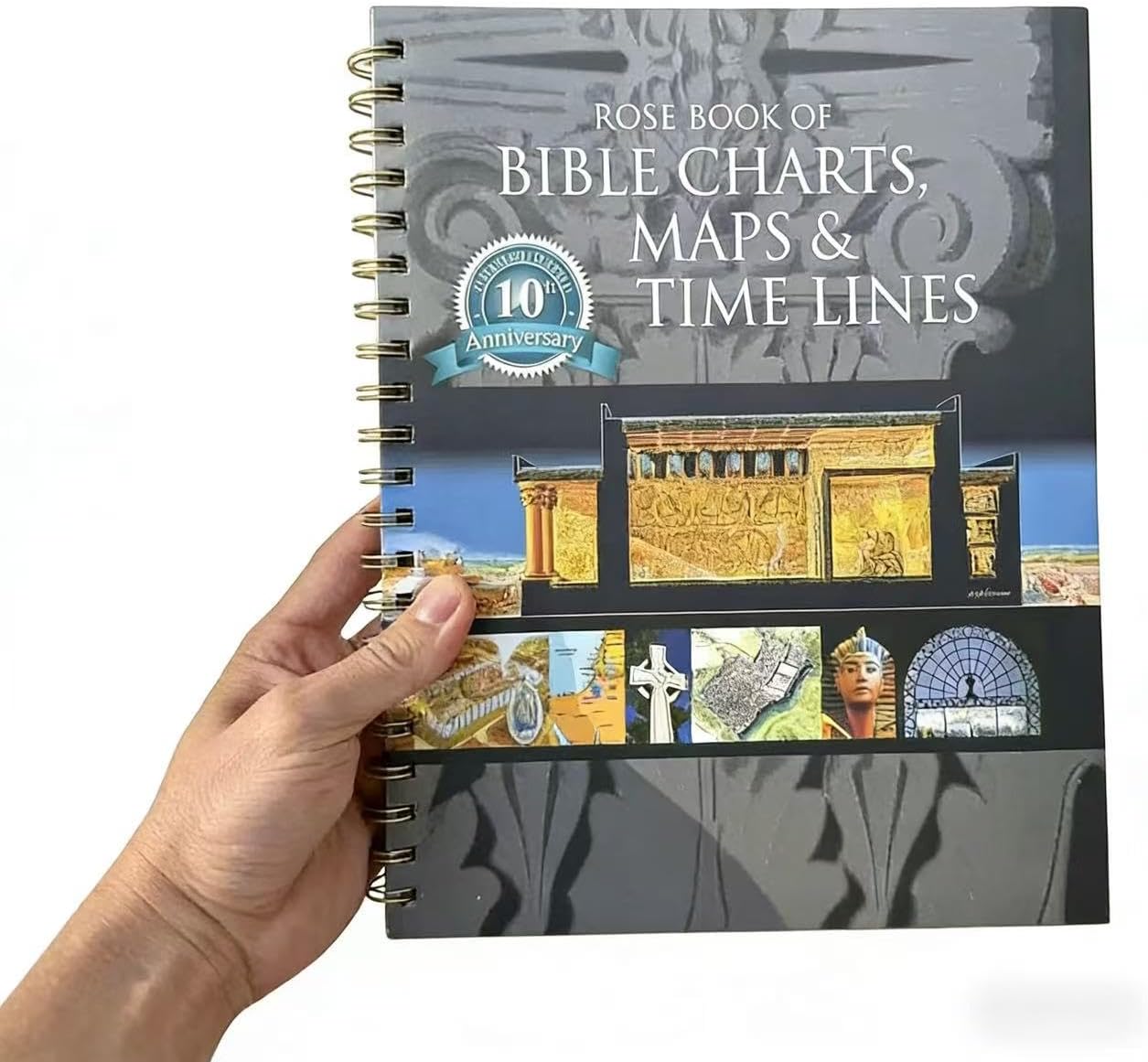 Rose Book of Bible Charts, Maps, and Time Lines:10th Anniversary Edition, A Comprehensive Full-Color Reference Guide with 230 Pages & 200+ Reproducible Charts