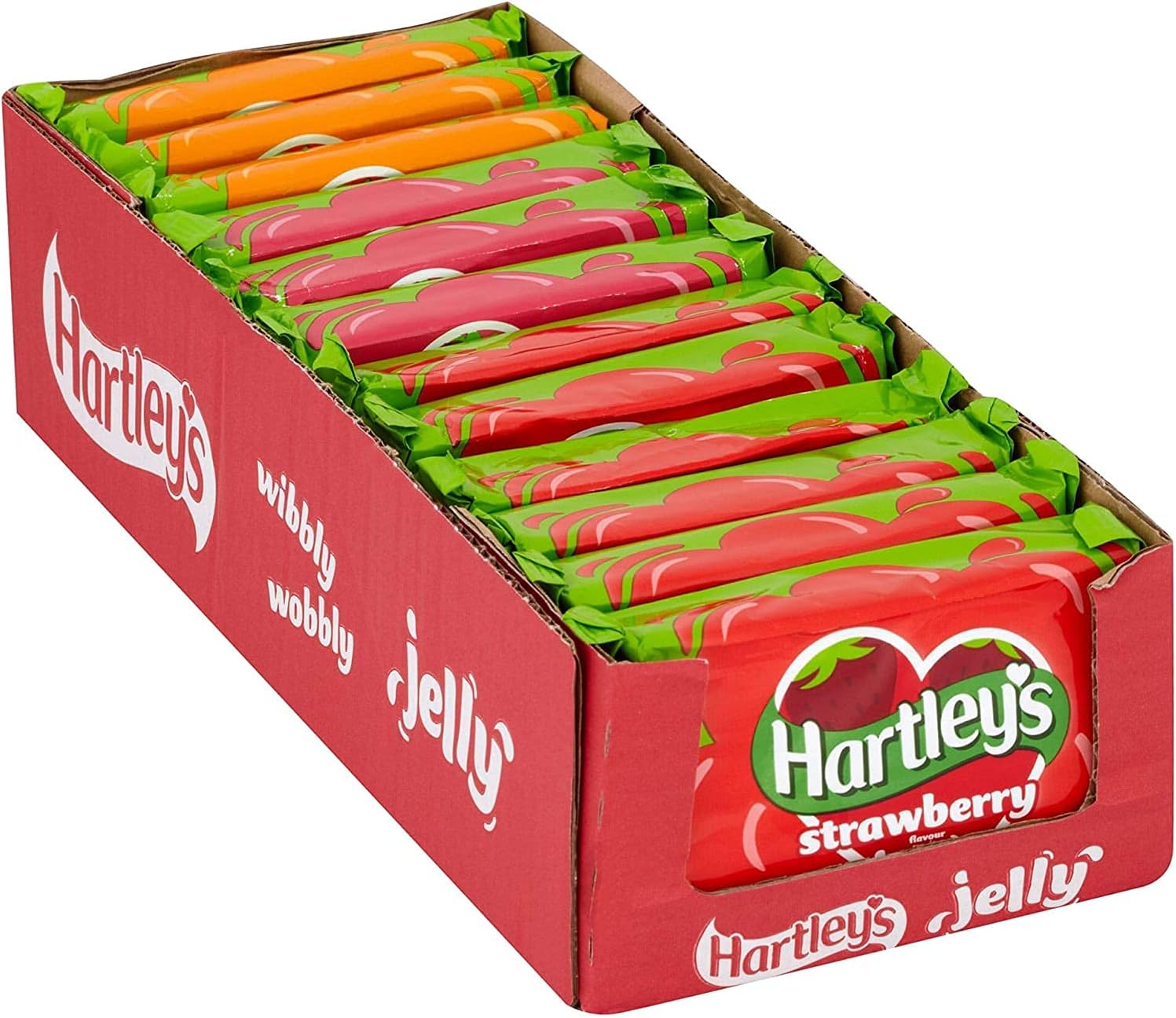 Hartley's Jelly Cubes Custom Case / 12 x 135g Packs/Choose Up to 3