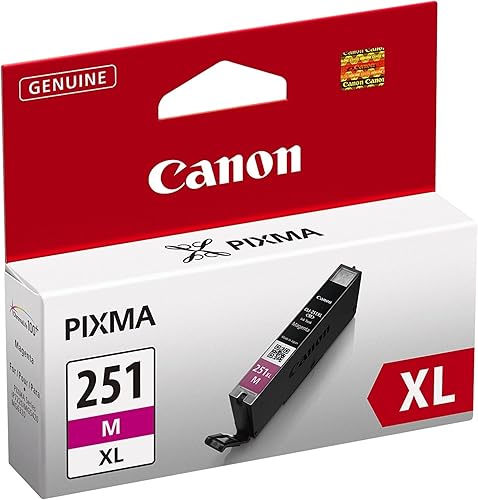 Miniatura 5 de Canon Cartuchos de tinta magenta PGI-250XL PGBK y CLI-251XL compatibles con impresoras Canon seleccionadas