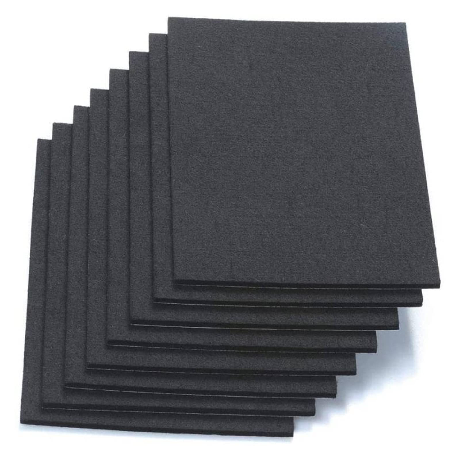 Almohadillas para Muebles Almohadilla de Fieltro autoadhesiva Espuma EVA for Muebles, Almohadillas cortables, Protector Suelo Madera Dura antiarañazos for Patas Mesa y Silla, 1-100 Uds(50 Pcs,5mm)