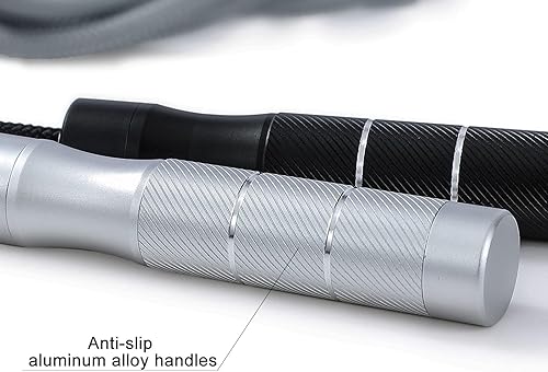 Miniatura 2 de Cuerda de saltar con peso para mujeres y hombres, cuerda de saltar sin enredos de 1 libra para entrenamiento de Muay Thai, entrenamiento de