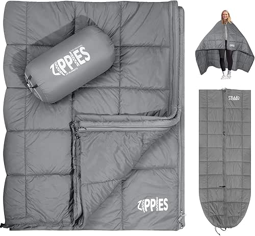 3M Thinsulate Insulation Puffy Camping Blanket for Cold Weather, Queen