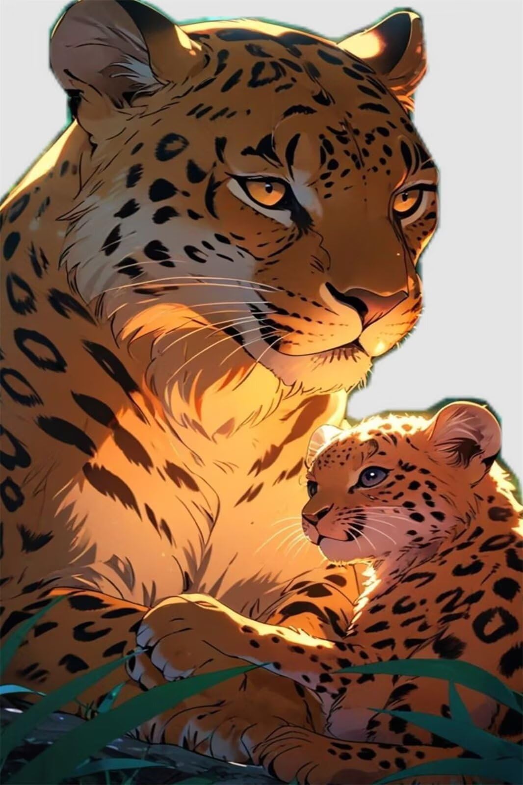Puzzle 3000 sztuk zwierząt lampart, puzzle niemożliwe, łamigłówki, łamigłówki, gry logiczne dla całej rodziny, puzzle dla dorosłych 3000 sztuk 122 x 81 cm