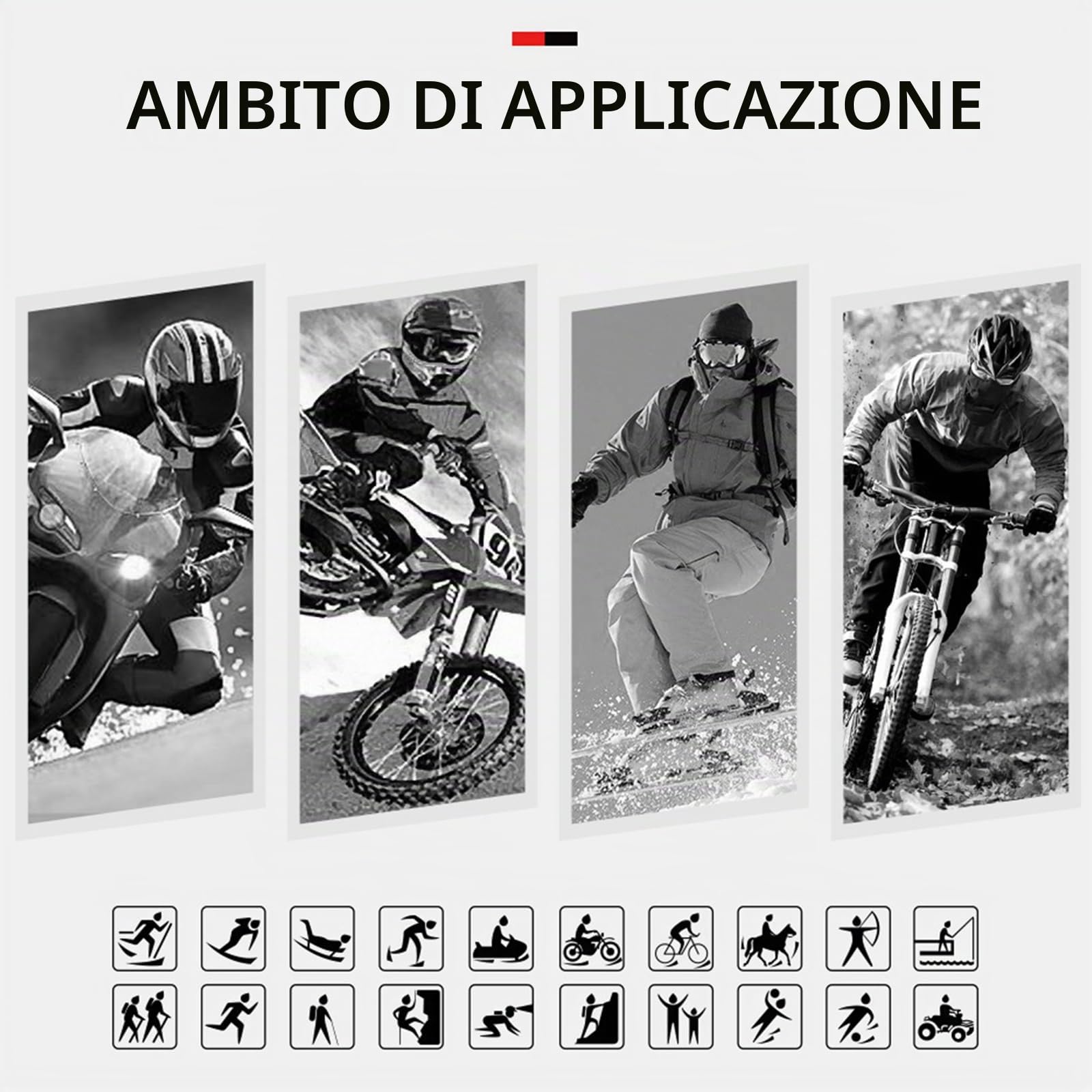 ARMAAN Completo Armatura da Moto per Uomo e Donna, con Giacca e Pantaloni, Completo Protettivo da Motocross, Traspirante e Resistente all'Usura, Giacca e Pantaloni per Andare in Bicicletta,Black-L