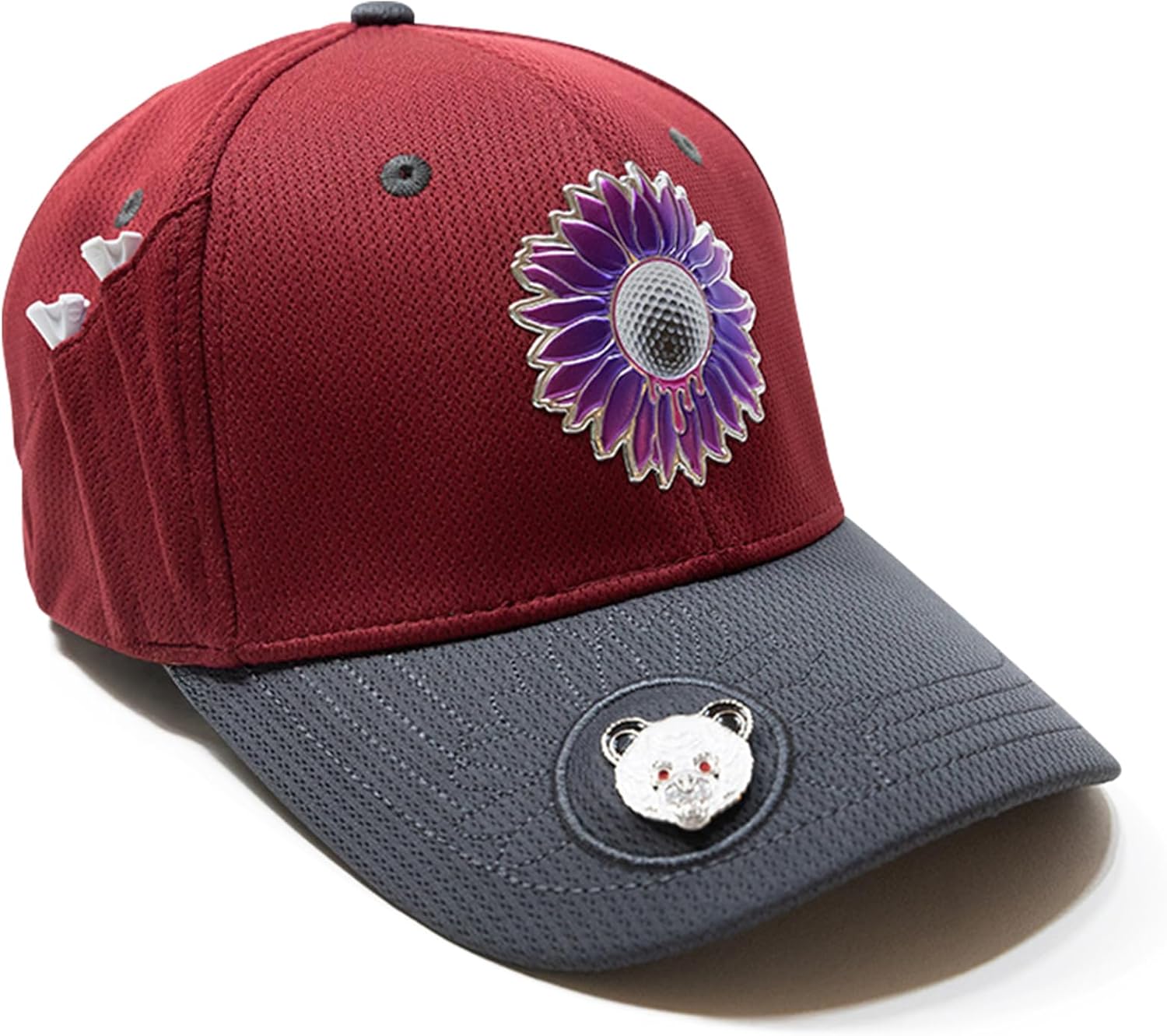 Classic Golf Hats - Tee Holder & Magnetic Ball Marker - Sweat-Stain Resistant - 100% Custom Made