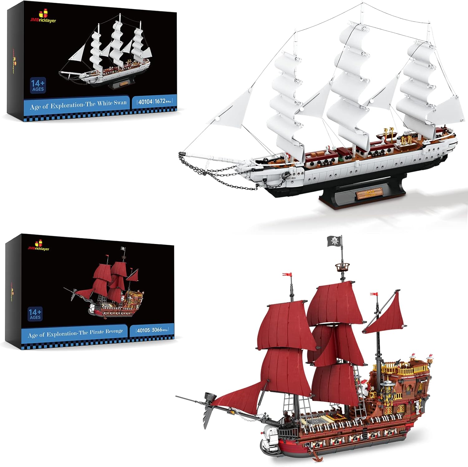 JMBricklayer Model Ship Building Kits, Ship Model Building
