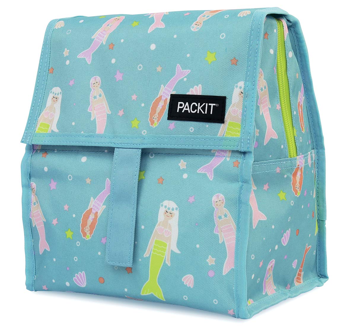 PackItFreezable Lunch Bag with Zip Closure AMZ-PC-MER