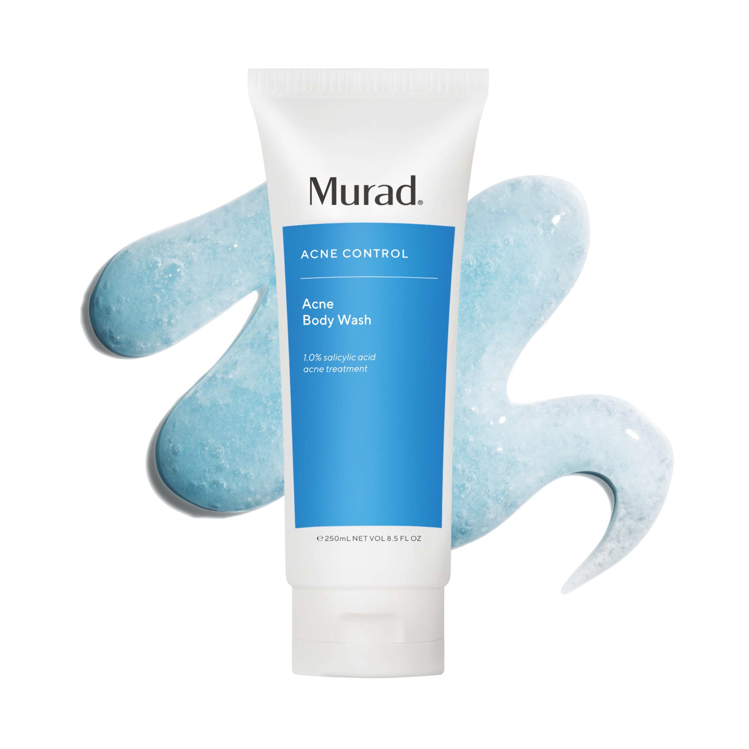 MuradAcne Body Wash – Salicylic & Glycolic Acid Body Cleanser with Green Tea & Licorice Root Extracts for Treating Body Breakouts, Exfoliate, Oil Control, & Soothe Skin – 8.5 Fl Oz