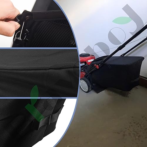 Miniatura 7 de 964-04154 - Juego de bolsas de césped y marco, compatible con MTD Craftsman Walk Behind Mower, para cortacésped MTD Series 11A, 12A y 12B, también