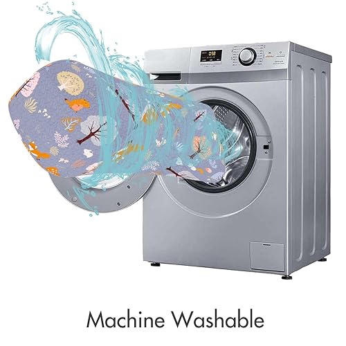 Miniatura 3 de Tapete de juego de 50 x 50 para corralito de bebé, tapete antideslizante y lavable para corralito de bebé, tapete para gatear bebé para piso, tapete