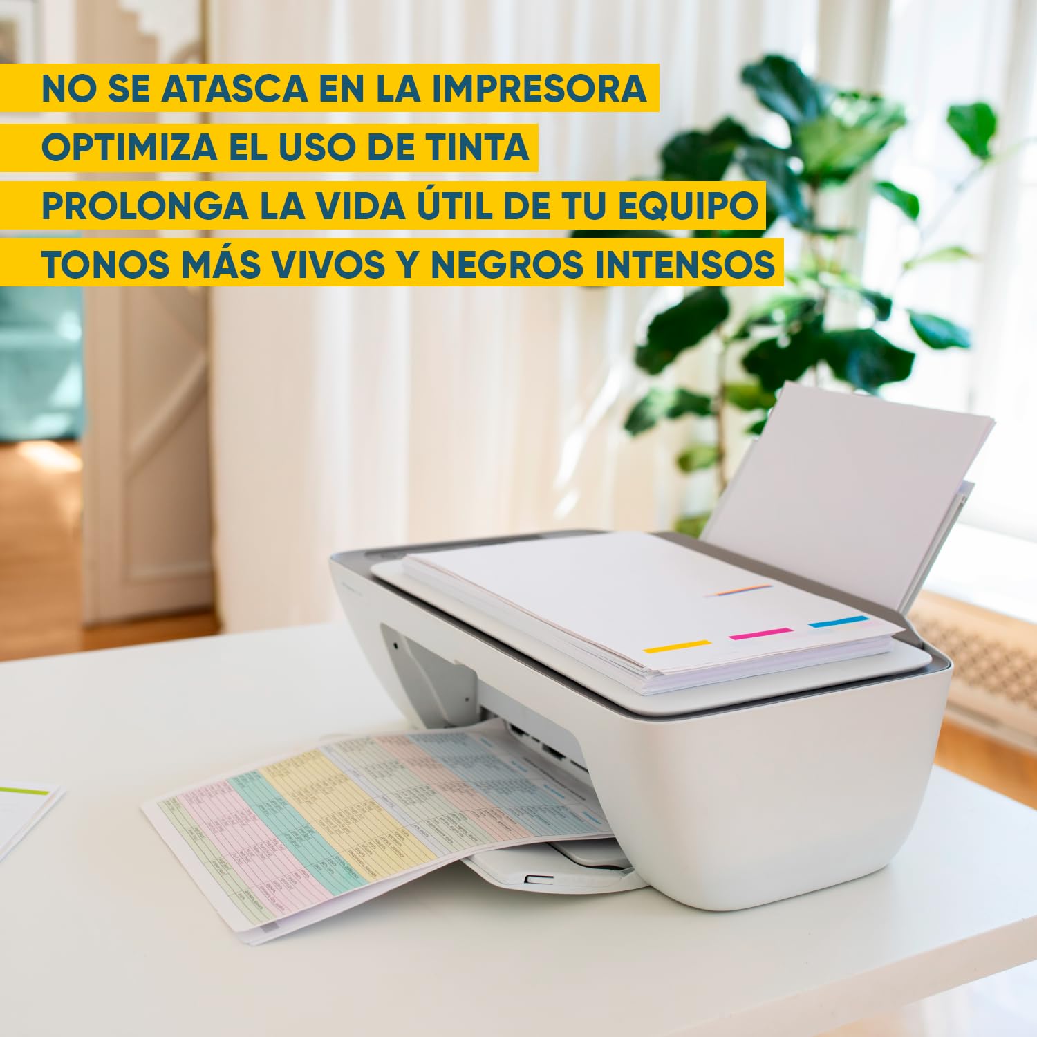 Folios a4 80gr 500 Hojas por Paquete (5 por Caja) - Papel Impresora A4 Multiusos - Hojas Blancas Fotocopiadora - Paquete de Folios Paper - Ideal Imprimir y Escribir (2500, 1 Caja)