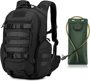Mardingtop 28L Tactical Backpack for Men with 2.5 Liter Hydration Bladder for Hiking Camping