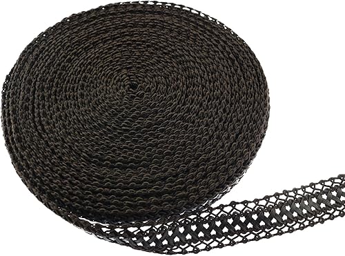 yyangz Cinta de tejido de encaje de 10 yardas, decoración decorativa de encaje para ropa, manualidades, cortina, sofá, funda para hacer café