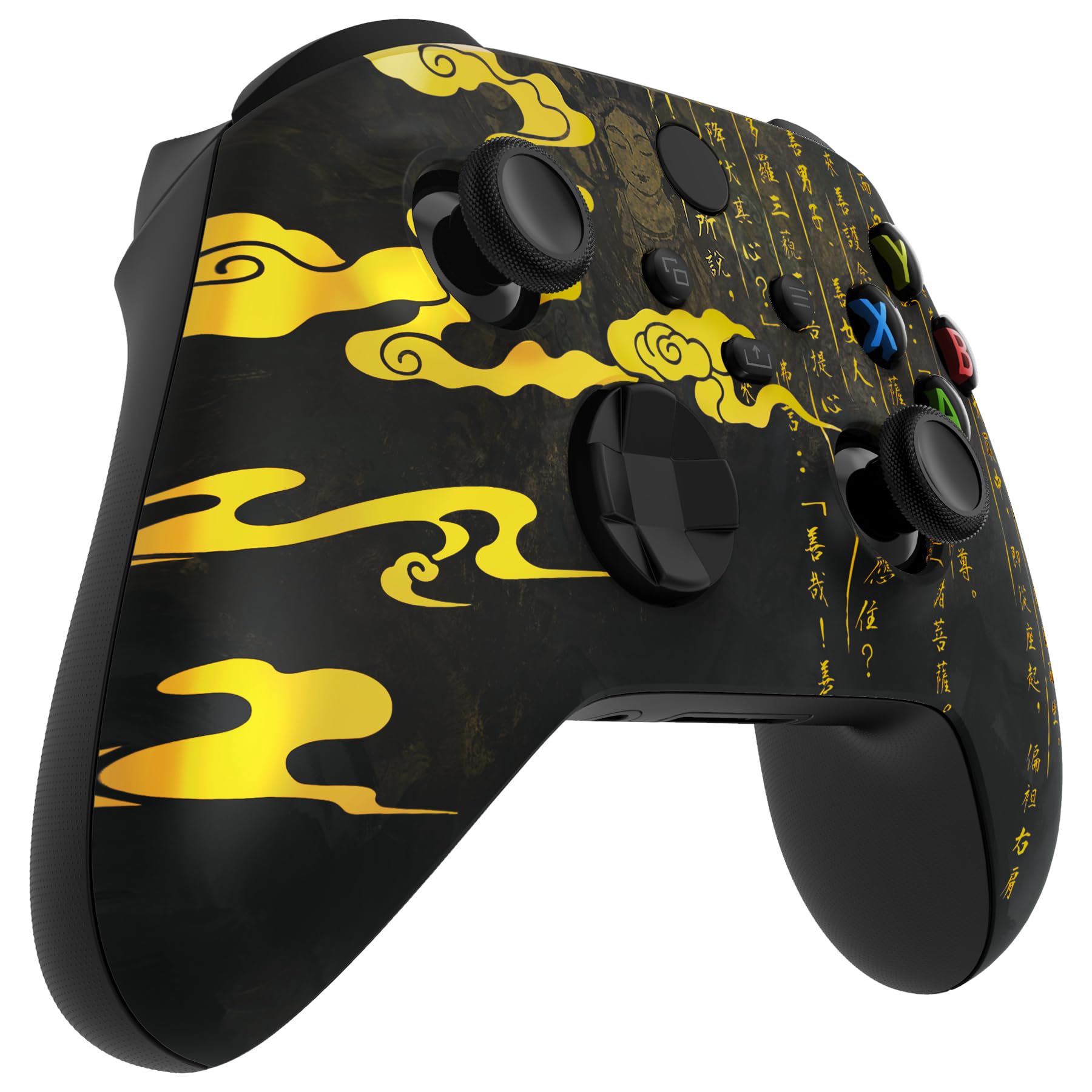 eXtremeRate Carcasa para Xbox Series S X Mando Protector Placa Frontal Funda Delantera Reemplazo Kit Cubierta Cover Shell para Xbox Series X S Control-No Incluye Mando(Mito Oriental) — view 6