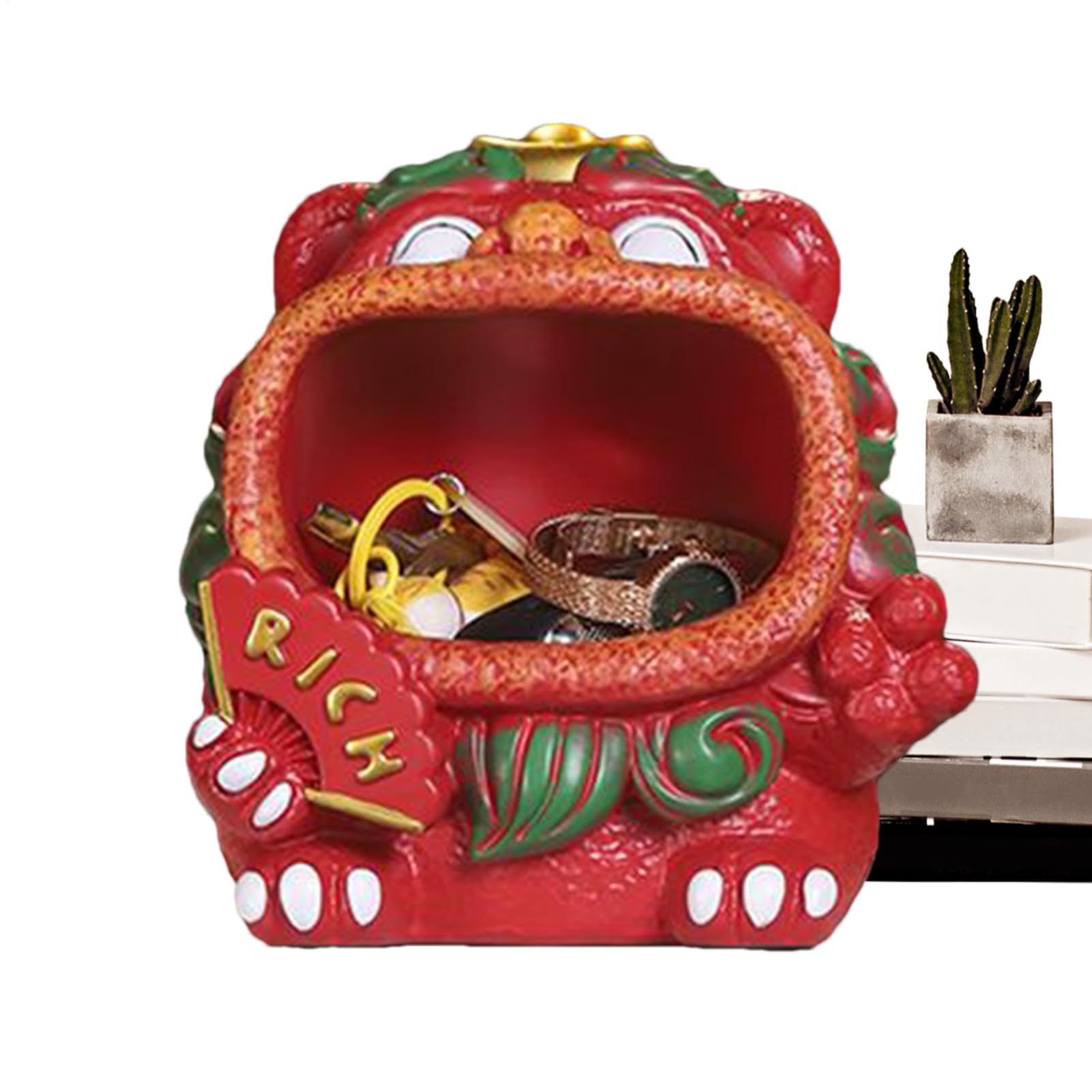 Organisateur d'entrée décoratif et bol à clés artistique pour cadeau de crémaillère