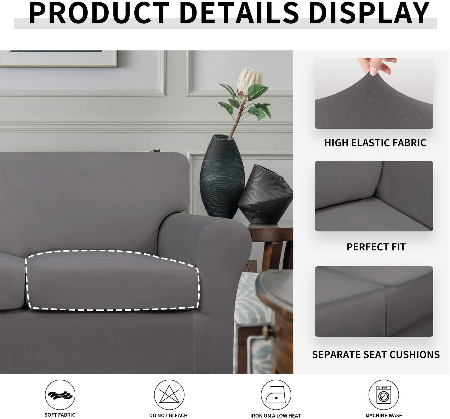 Easy-Going Recliner slipcover Bundles Sofa slipcover