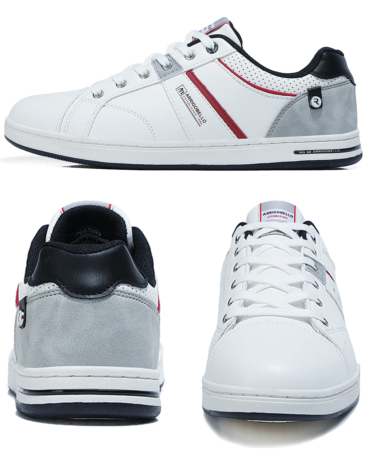 ARRIGO BELLO Sneakers Uomo Scarpe Casual Ginnastica Passeggio Correre Camminata Trekking Palestra Comode Viaggio Street Dance Taglia 41-46