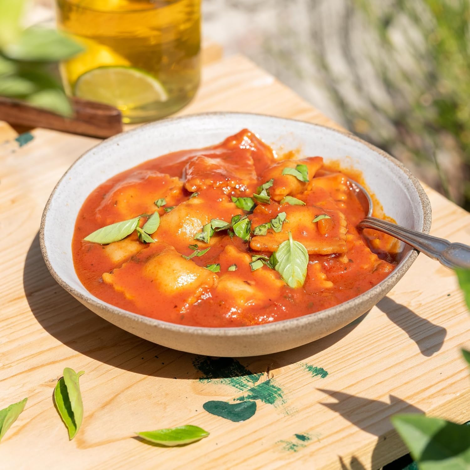 Little Lunch Bio Ravioli in Tomatensauce | Vegan | 6 x 350g | Nudeln mit Gemüsefüllung | vegan | ideal für Camping | ohne Zuckerzusatz | 6er Vorteilspack