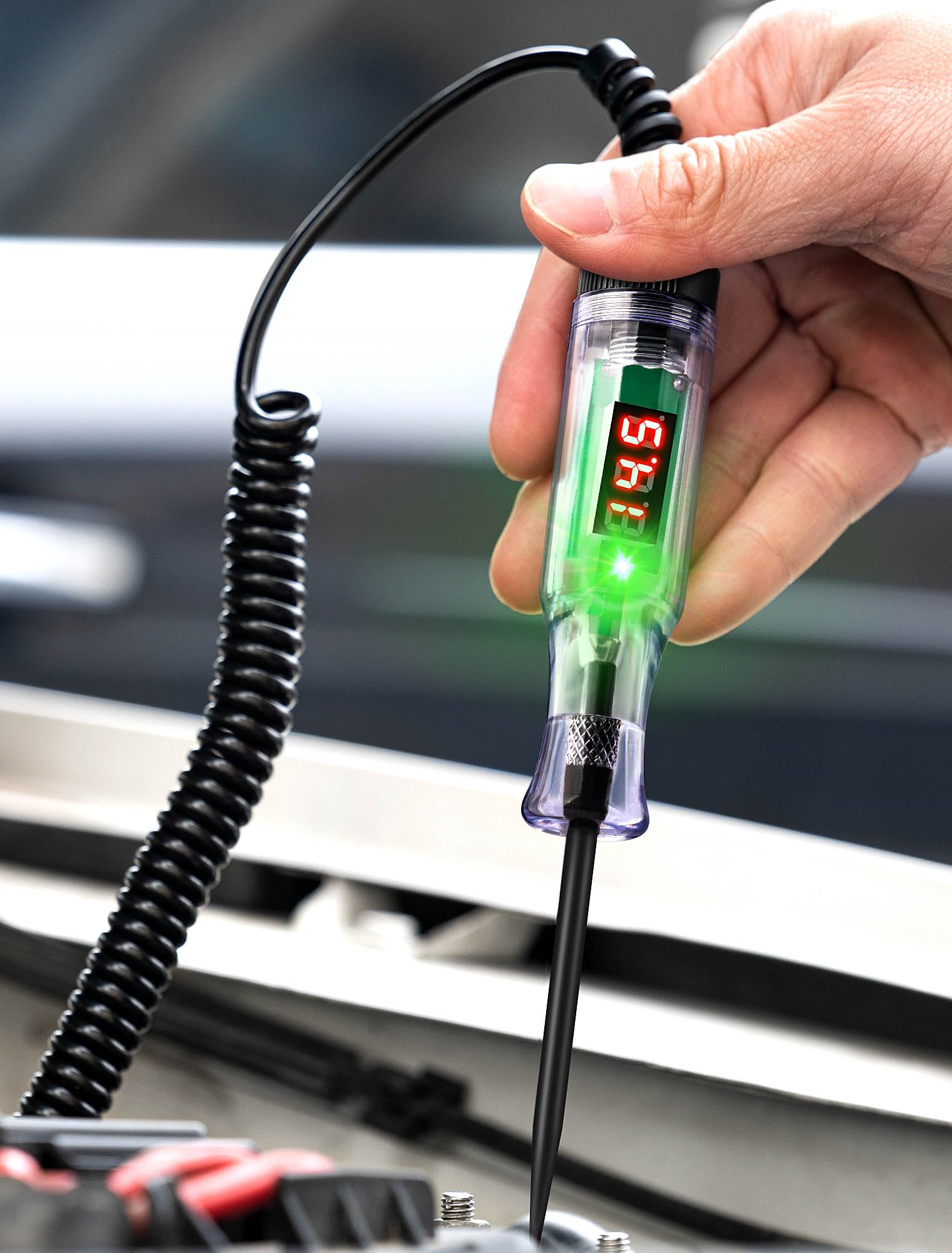 Automotive Test Light - Digital Voltage Tester -7