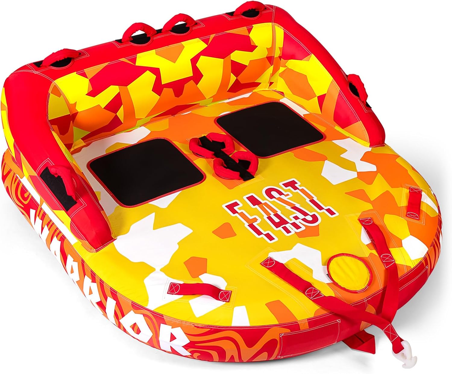 MewVeer Inflatable Towable Tube for Boating and Watersports 12