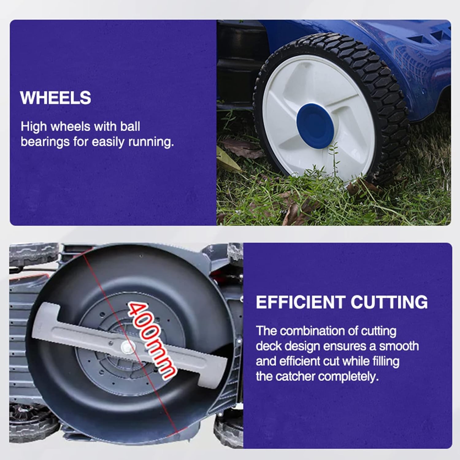 review KEINXOW 58V Lithium-Ion Electric Lawn Mowers Portable Battery Electric Lawn Mowers Cordless Walk-Behind Lawn Mowers Electric Lawn Mowers with Bagging Machines