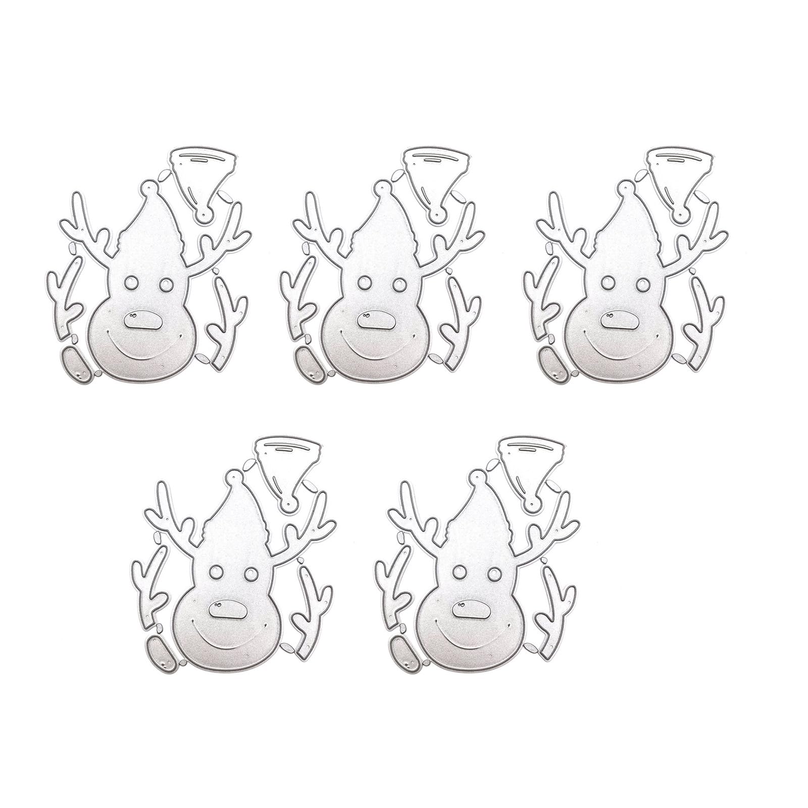 Tsophreniq Christmas Cutting Dies Christmas Embossing Die Cut Stencils Carbon Steel Cutting Dies for Scrapbooking Card Making Scrapbooking Tool
