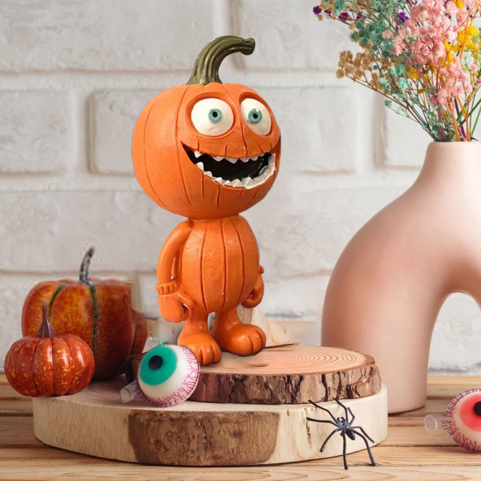 Amazon.co.jp: カボチャの置物、ハロウィーンのカボチャの装飾