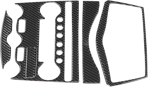 Miniatura 6 de Cubierta de panel de CD, cubierta de panel de CD, cubierta de consola de CA, interruptor de acondicionador de fibra de carbono, calcomanía