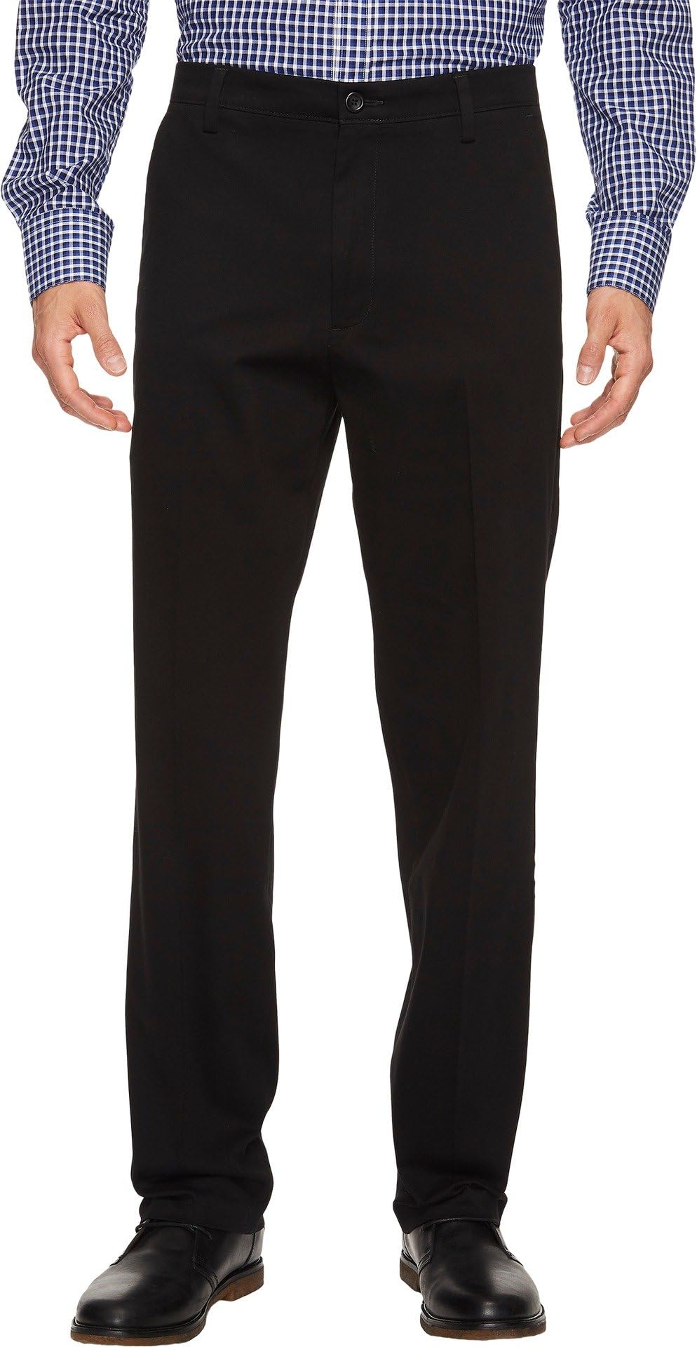 Men's Classic Fit Easy Khaki Pants (Regular and Big & Tall)