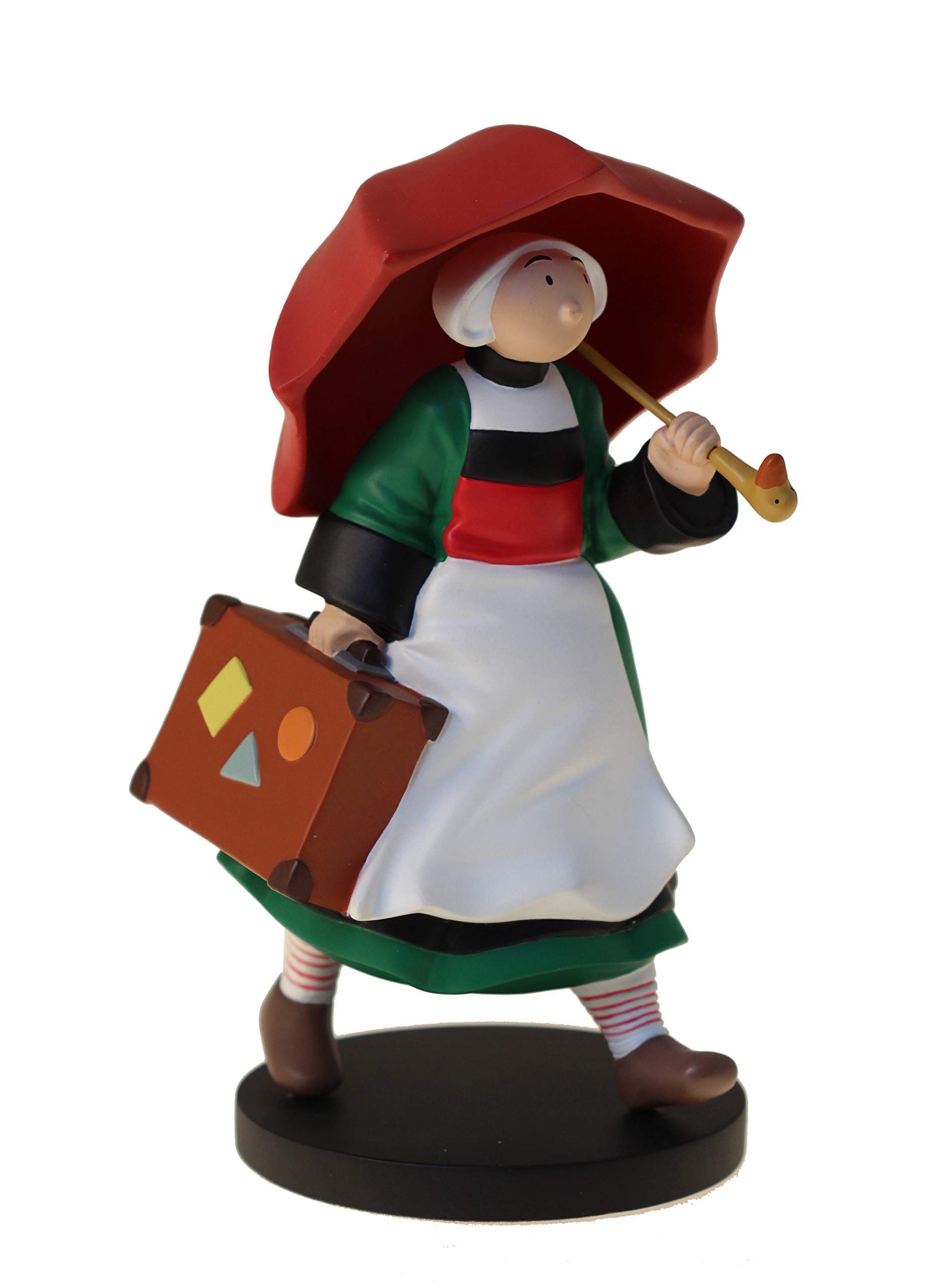 Figurine Plastoy N°413 Bécassine Robe Au Vent – 16 Cm Résine Fait Main Neuve En Boîte