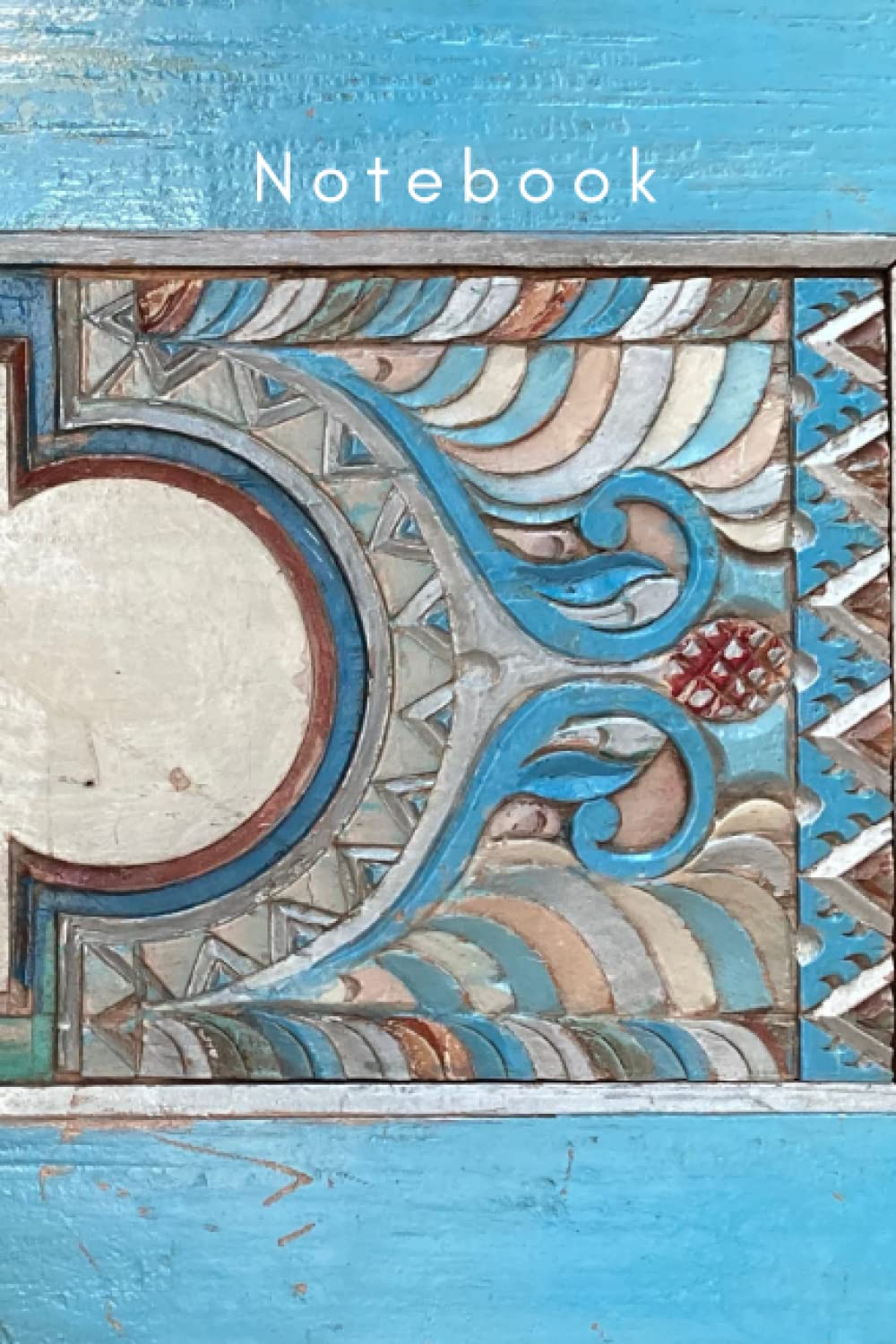 Notebook: Java Art, Tropical Themed Journal, 120 Paages, ideal for Mom, Dad, Kids, and Art Lovers