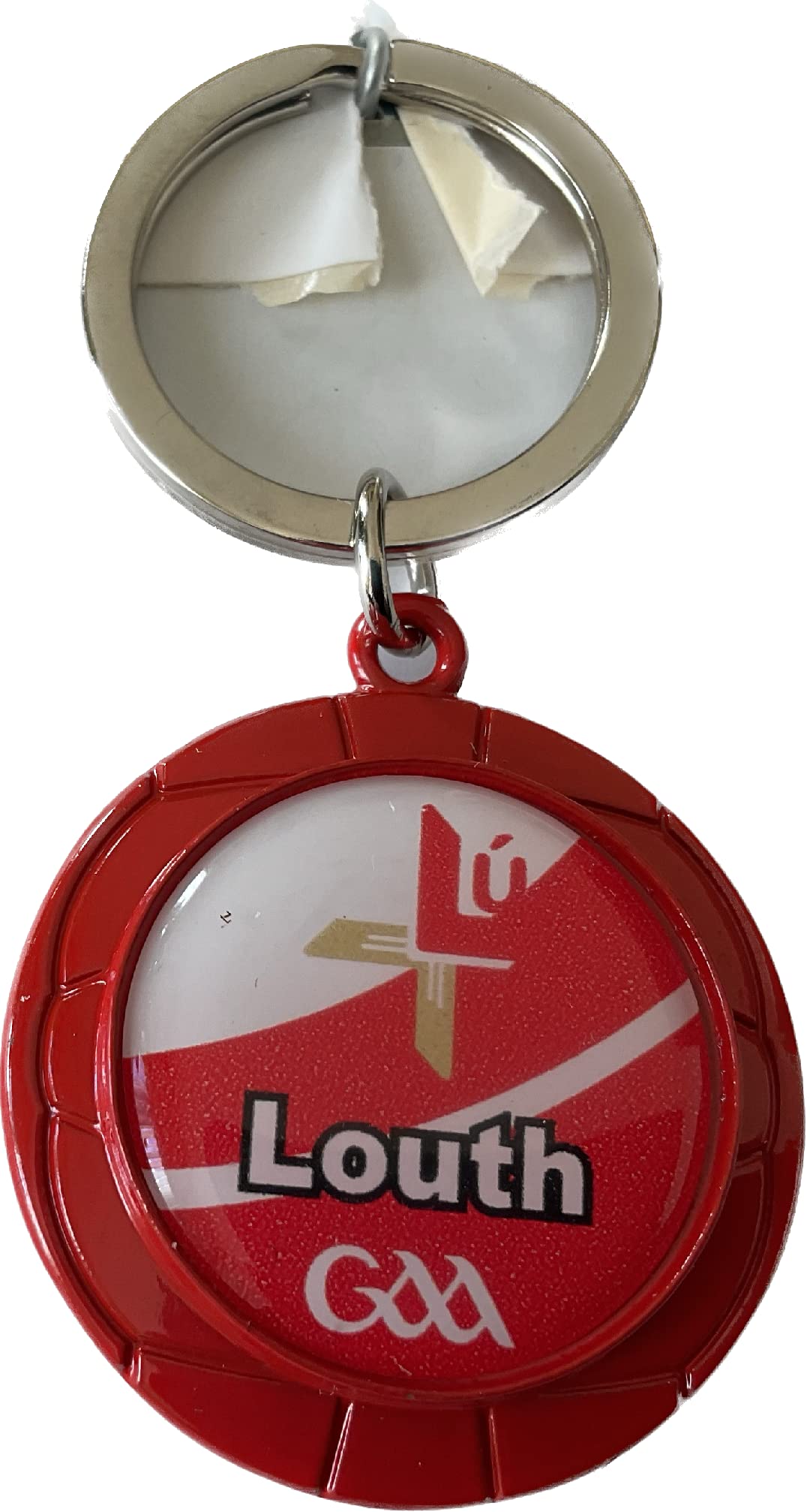 LOUTH Official GAA IRELAND County round crest keyring very rare limited stock