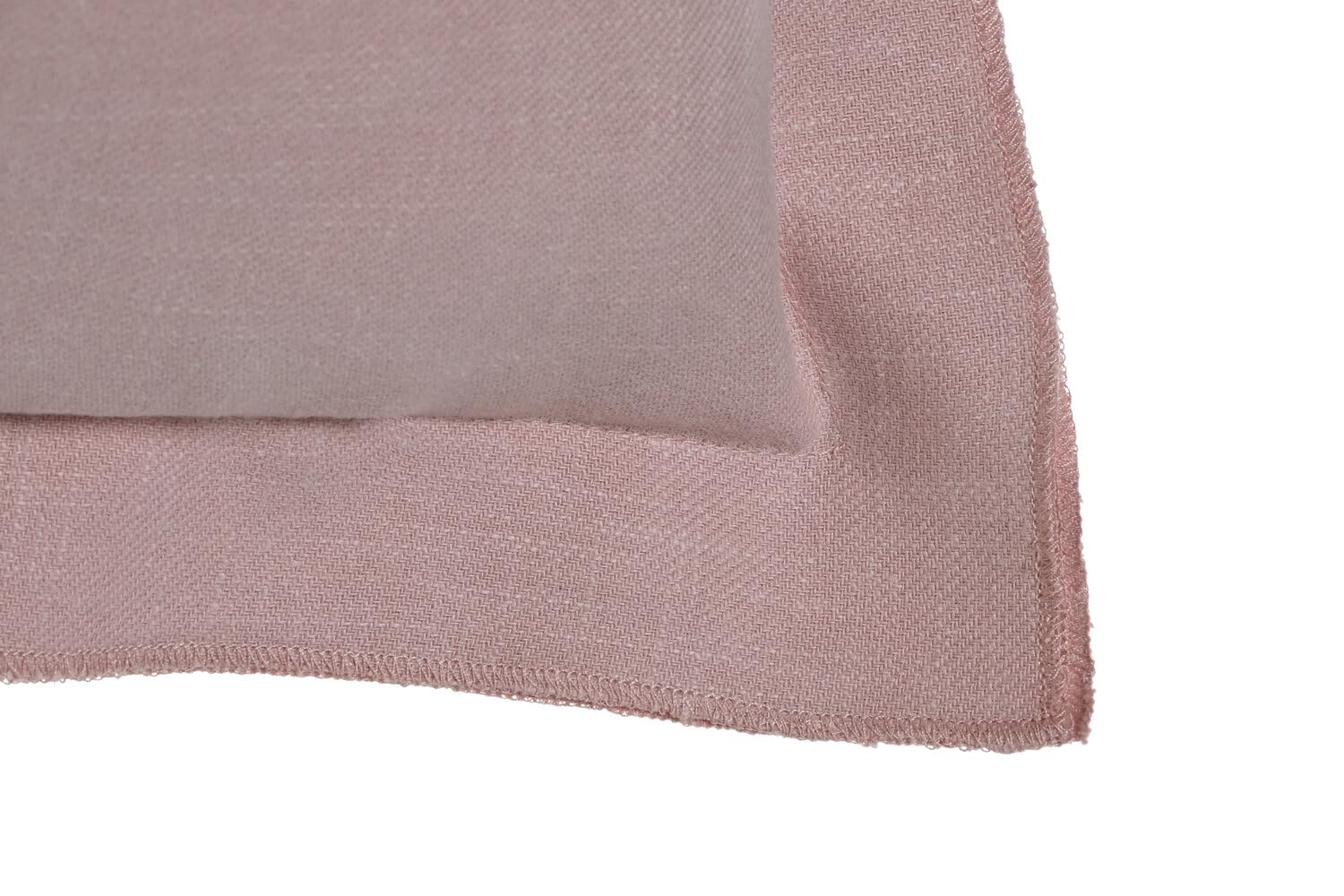 COJIN LINO 60X60 750 GR, CON FLECOS MALVA