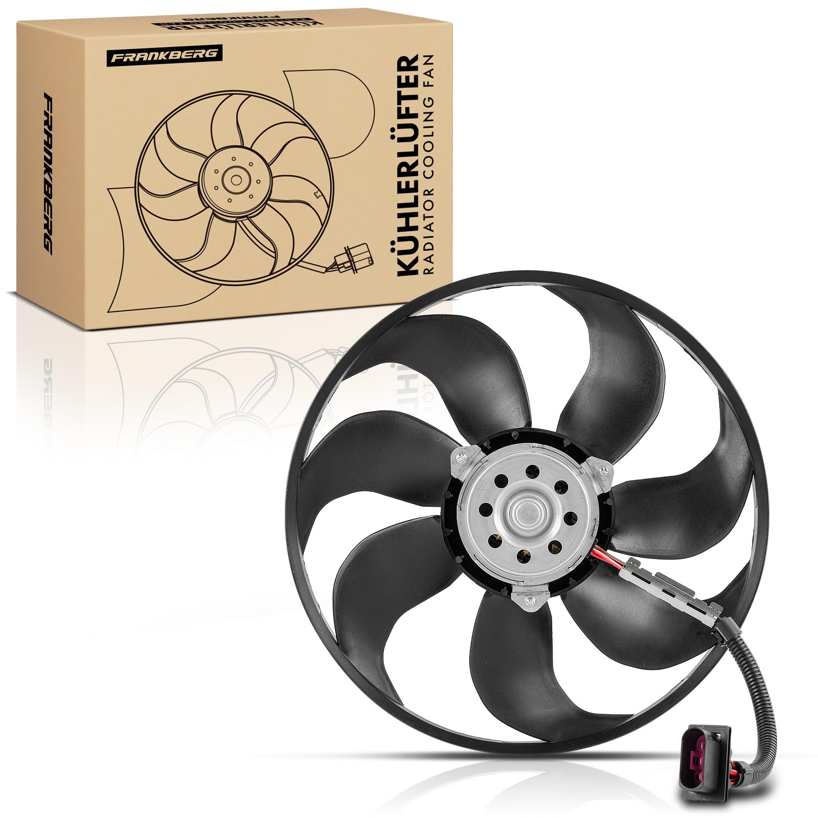 Frankberg Ventilador refrigeración del motor ventilador del radiador