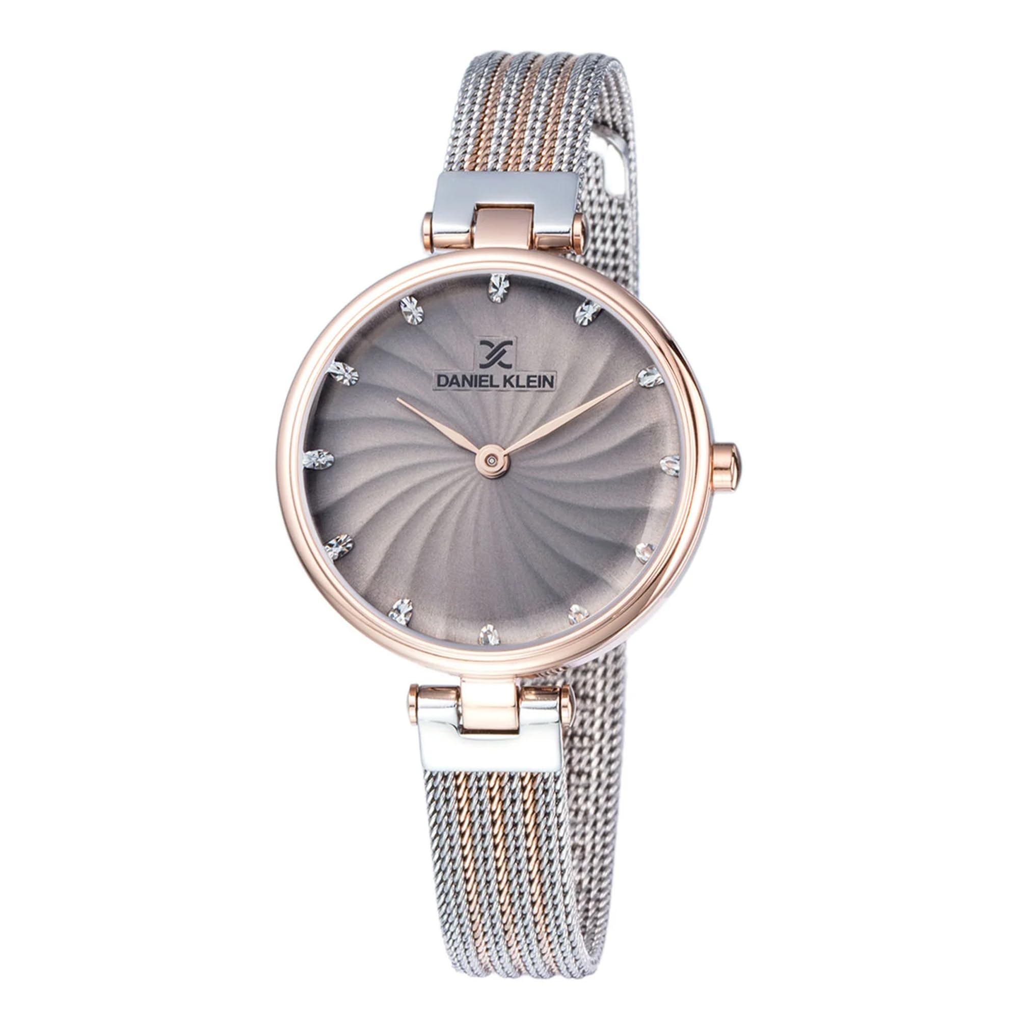 Women's Analog Grey Dial Watch-DK11904-7