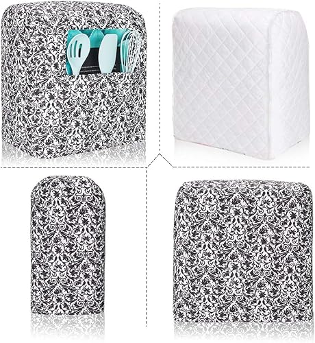 Miniatura 5 de Kitchen Aid - Funda para mezclador de cocina, compatible con mezclador de pie KitchenaidHamilton de 6 a 8 cuartos de galón, cubierta para mezclador