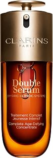 Clarins DOUBLE SERUM | Anti Aging Face Serum | Visibly Firms, Smoothes, Boosts Radiance, and Refines Pores | 24H Hydration | All Skin Types