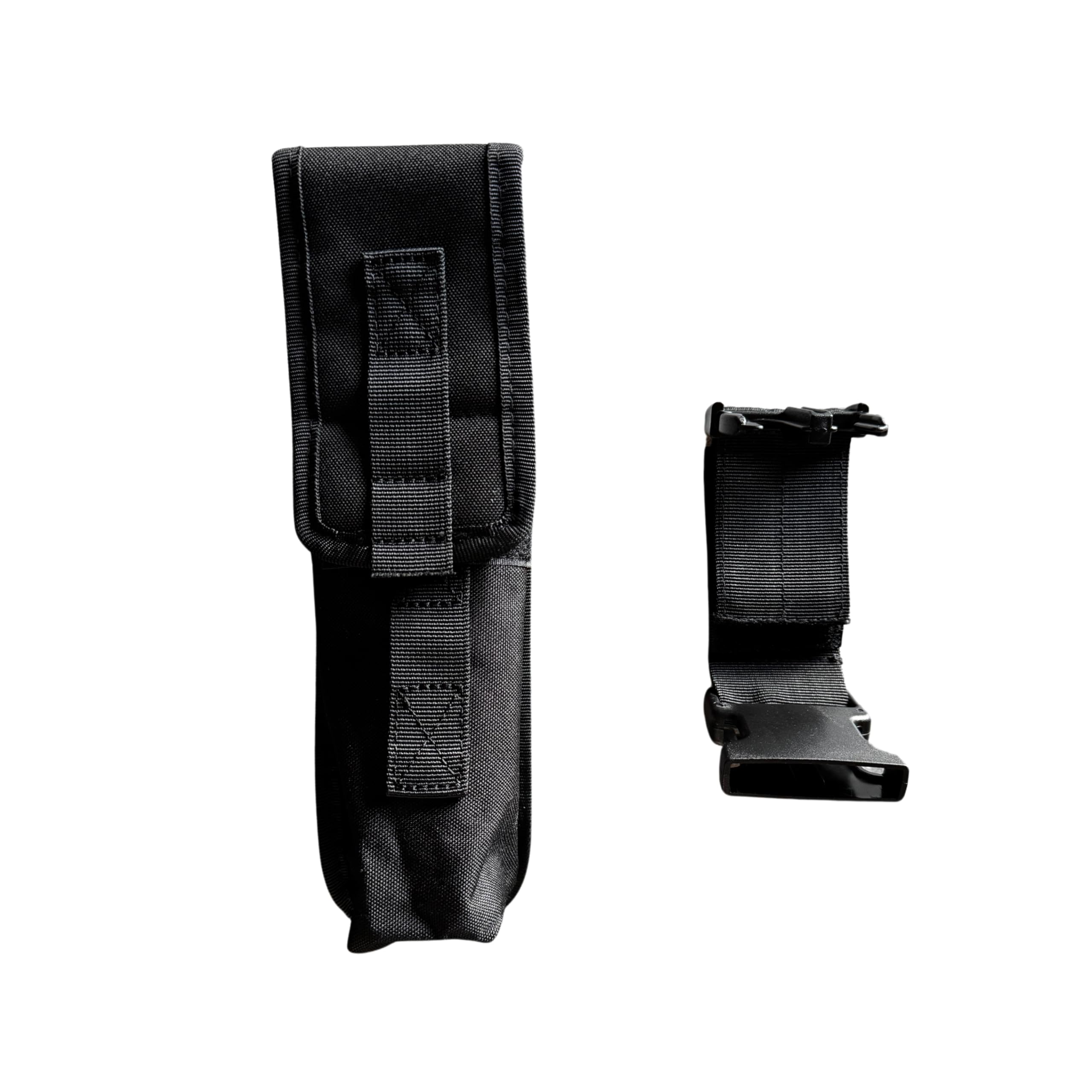 Pfefferspray OC 5000 400 ml Weitstrahl Breitstrahl 7 Meter Reichweite mit Pistolengriff + Coptex Holster Etui Tasche Halterung für Gürtel und Molle-System Nylon schwarz Heimverteidigung
