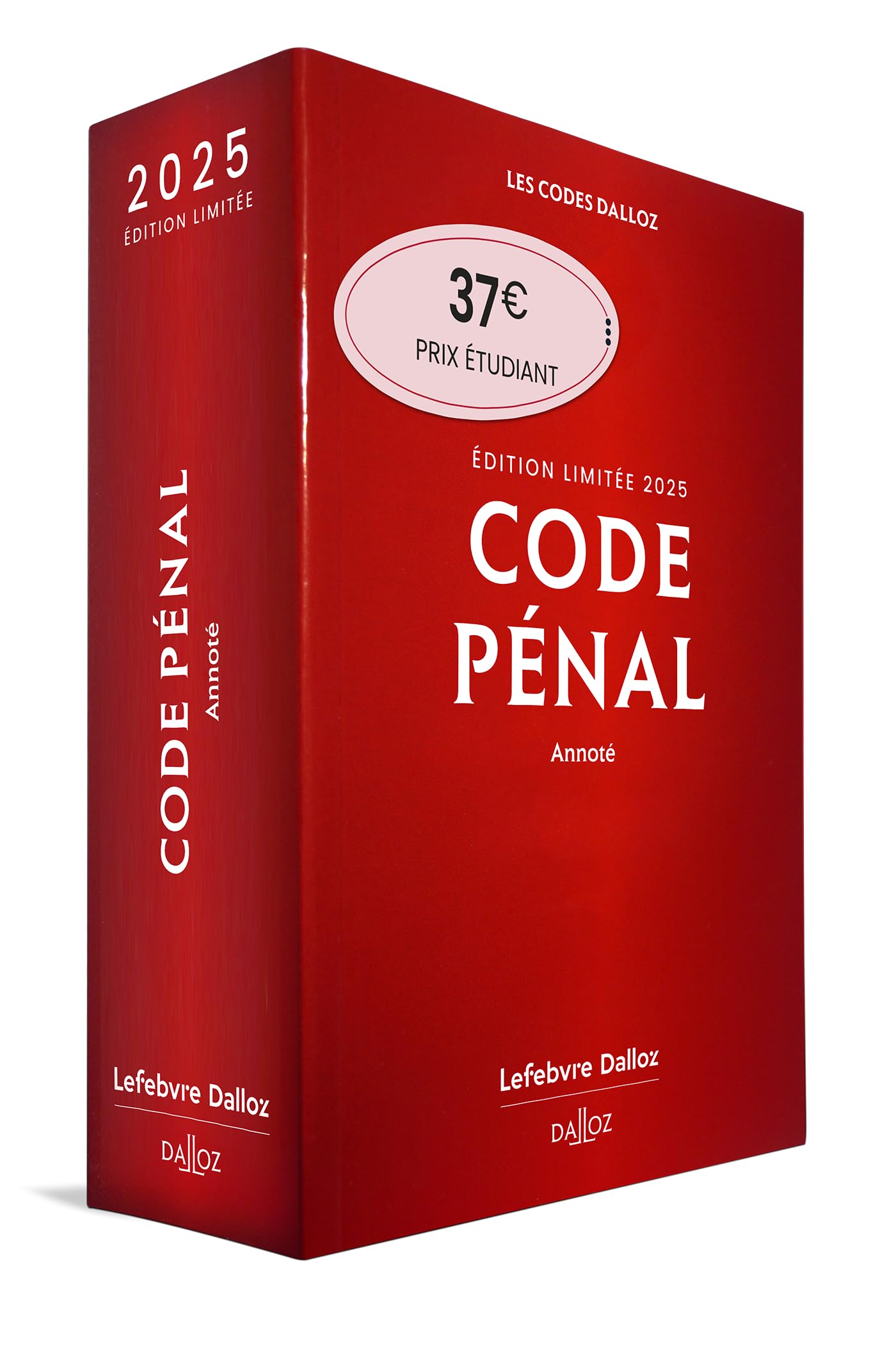 Code pénal 122ed - Édition limitée 2025, annoté