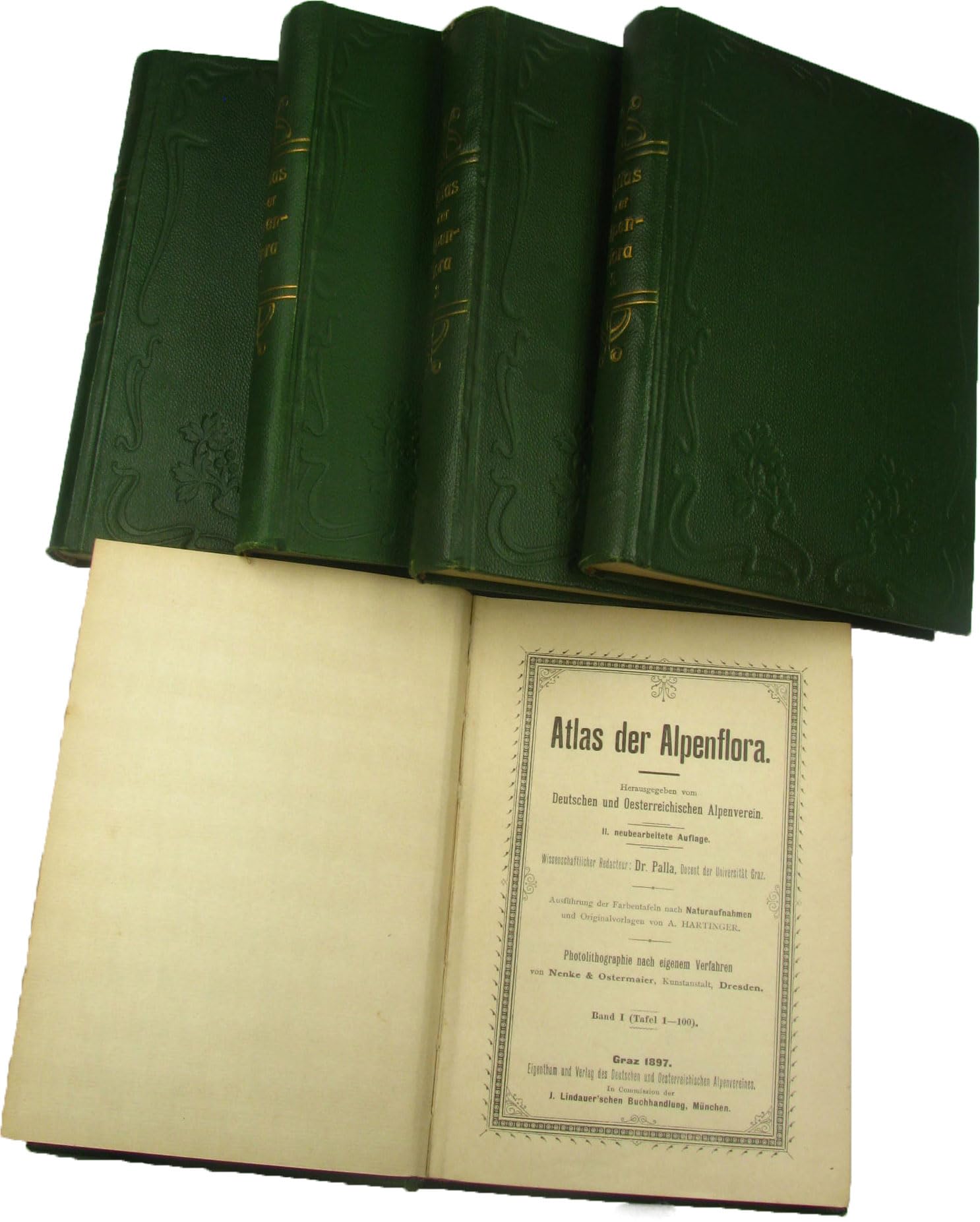 Atlas der Alpenflora (Bde. 1-5)