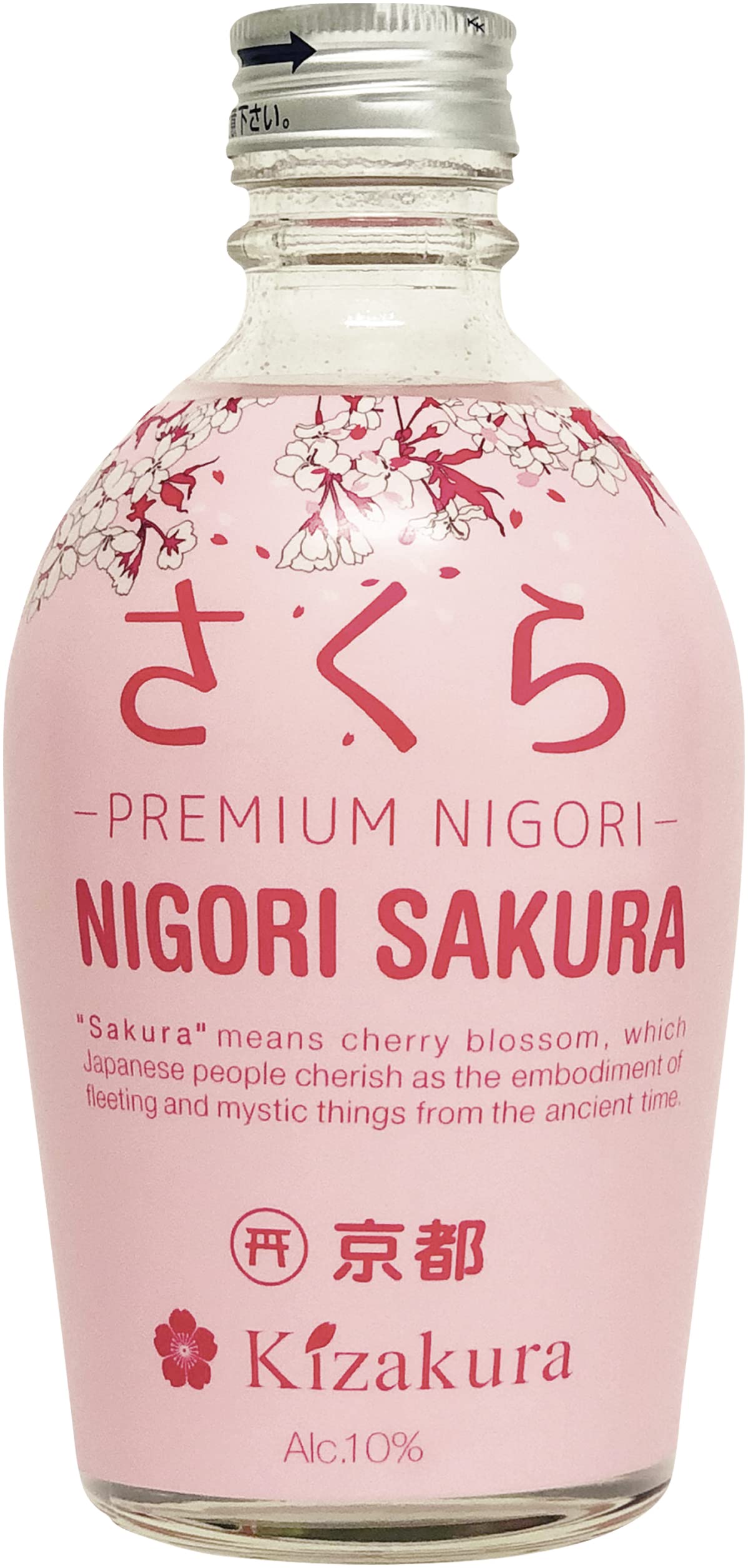 KIZAKURA Sake Nigori Sakura, 10 Prozent vol - 1 x 300 ml