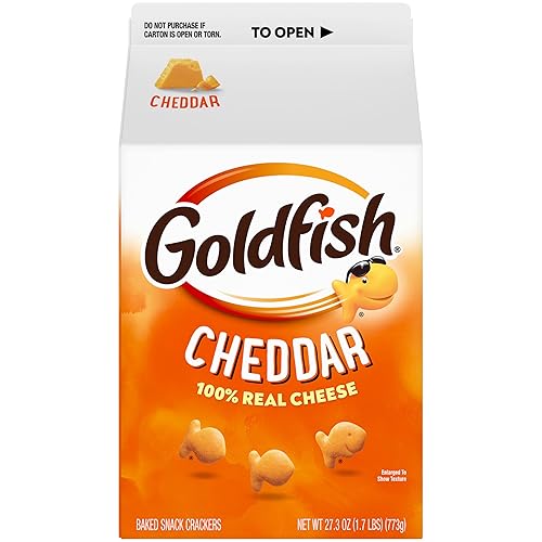 Miniatura 29 de Goldfish Galletas de queso cheddar, cartón de 27.3 onzas