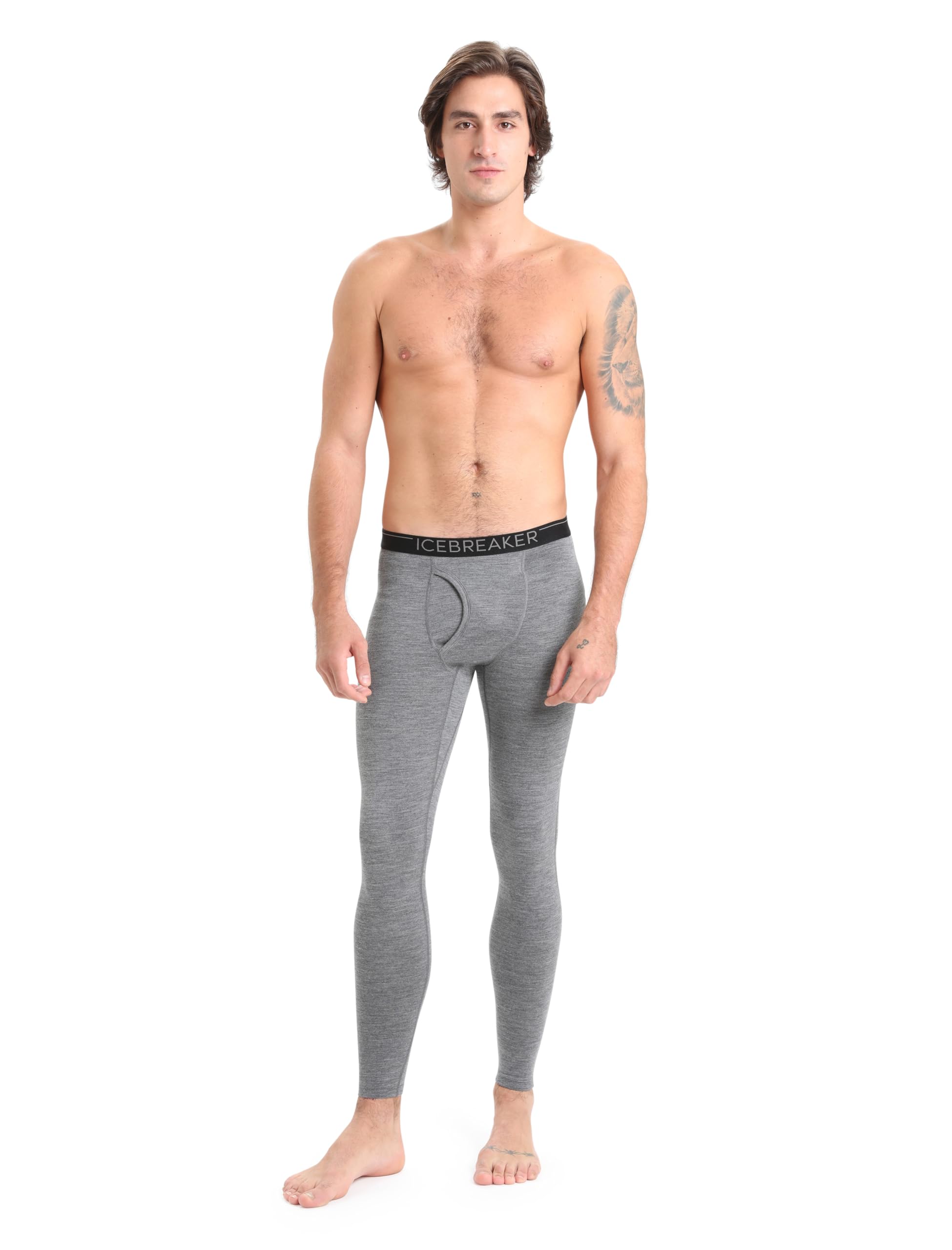 Icebreaker 200 Oasis Cold Weather Leggings, Wool Base Layer Thermal Pants - Oasis Lot de 200 Leggings Thermiques pour Temps Froid - Homme