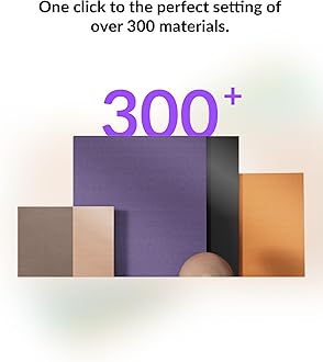 WECREAT Vista 10W Laser Engraving Machine with 9-in 1 Rotary, Smart HD Camera, Compact Diode Desktop Laser Engraver for Beginners DIY Hobbyist Wood Leather Glass Metal Jewelry Gifts Making