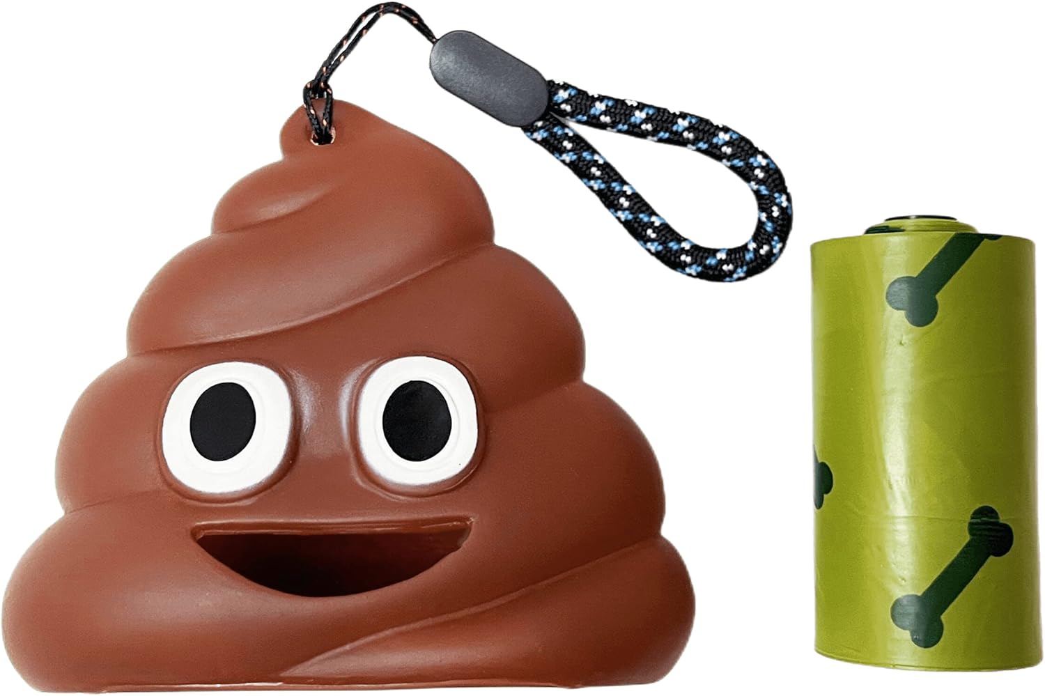 LZSOMPK Cute Dog Poop Bag Holder for Leash Durable Dog Poop